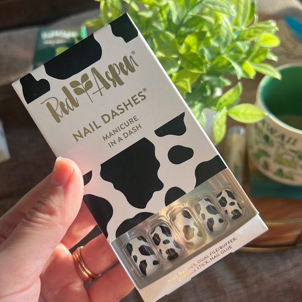 Holy Cow, Carmen! Red Aspen Nails